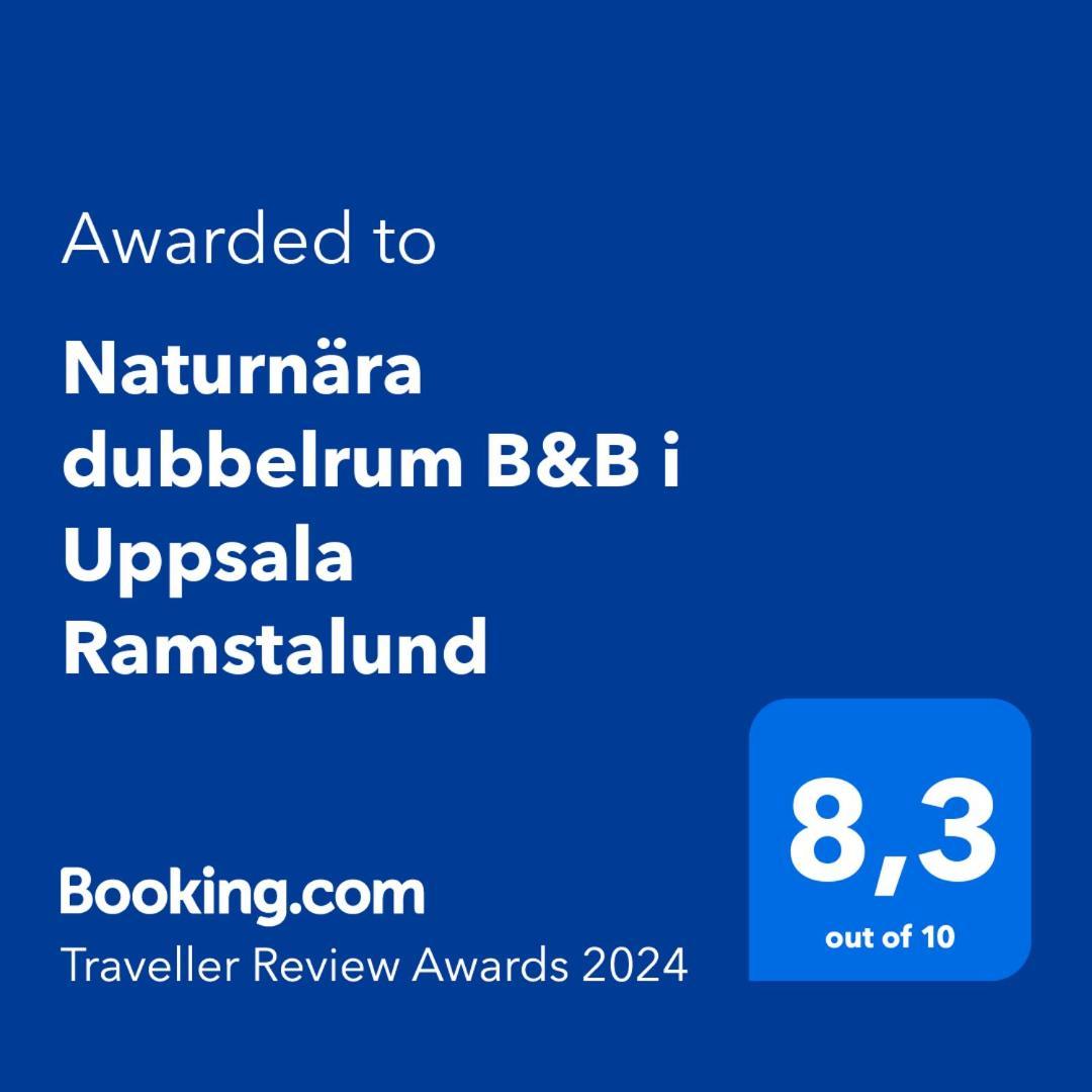 Naturnaera Dubbelrum B&B I Uppsala Ramstalund Dış mekan fotoğraf
